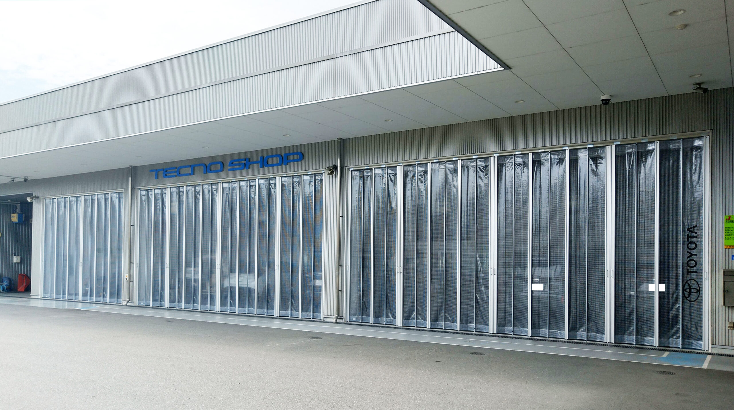 カーテンシャッター アペリア 施工画像