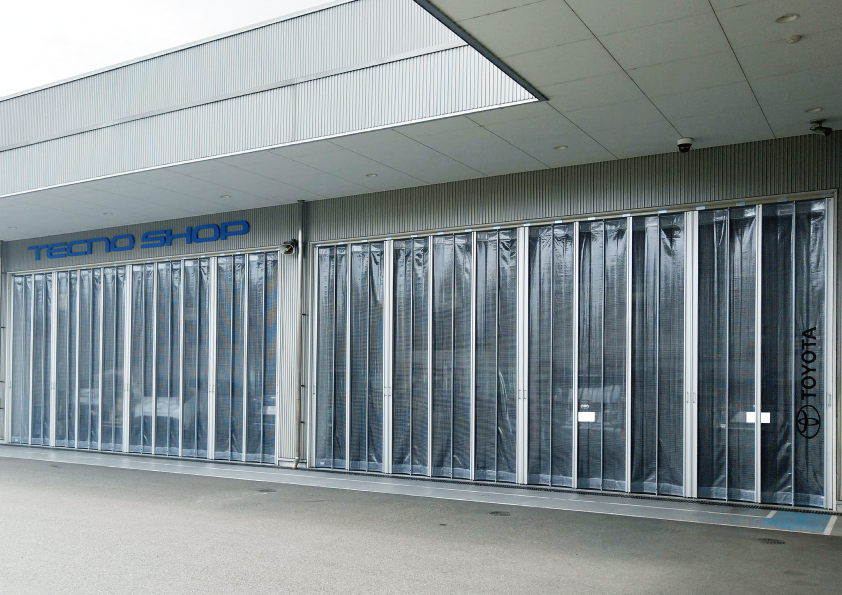 カーテンシャッター アペリア 施工画像