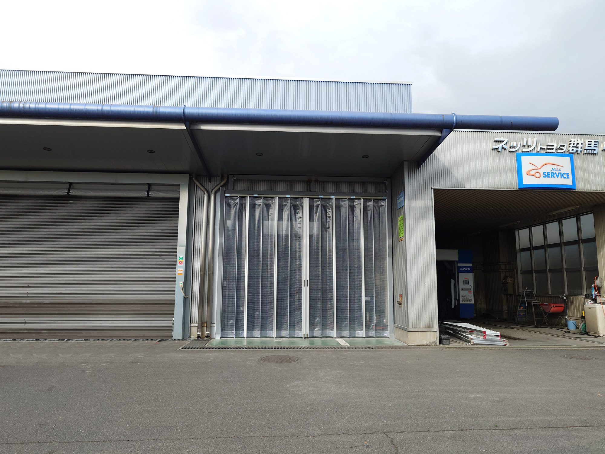 カーテンシャッター アペリア 施工画像
