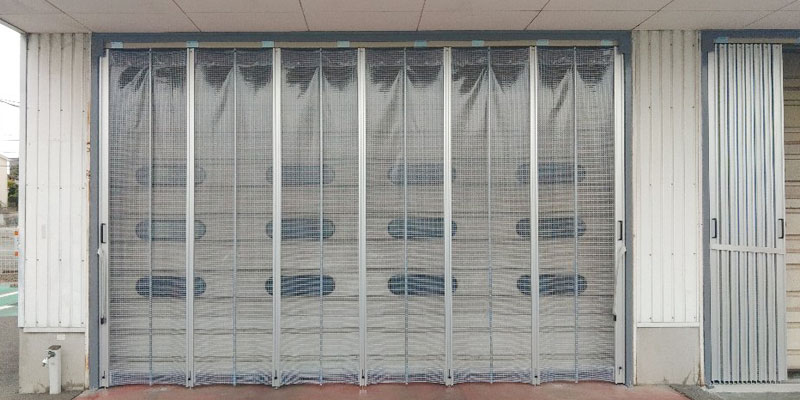 カーテンシャッターアペリア、施工事例